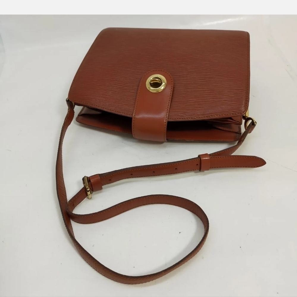 Louis Vuitton Crossbody/Shoulder Epi Bag, Fauve Brown M52343 VI 0992 Hp 20x🔥 - Picture 4 of 15